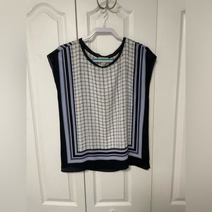 Ann Taylor Loft Patterned Blouse